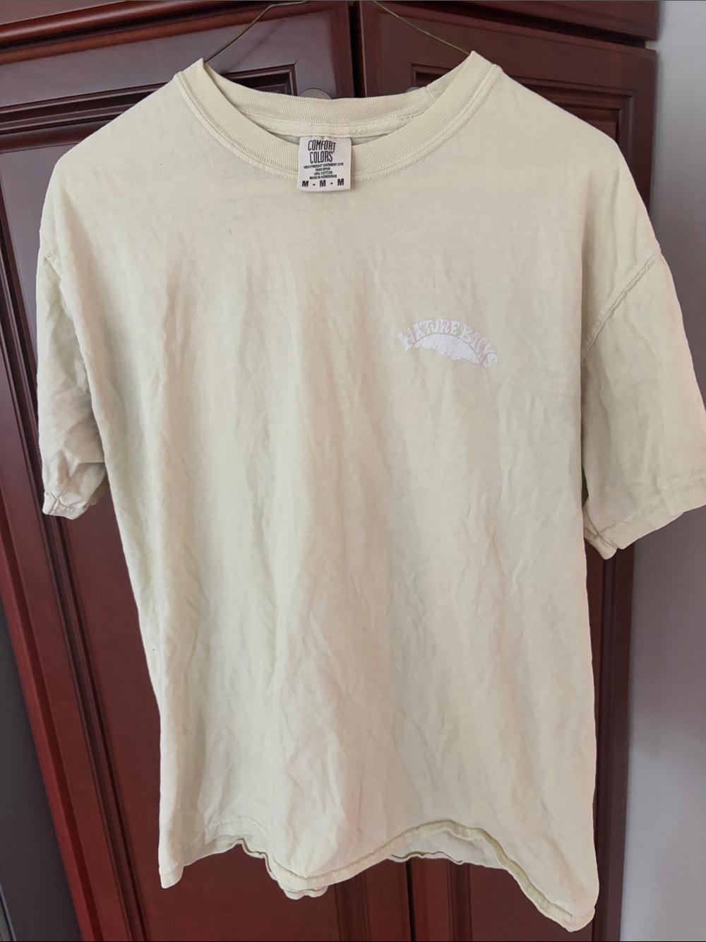 Comfort Colors Light Cream Short Sleeve Graphic Tee - Men's